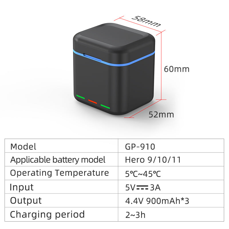 GoPro 9/10/11 Quick Charger
