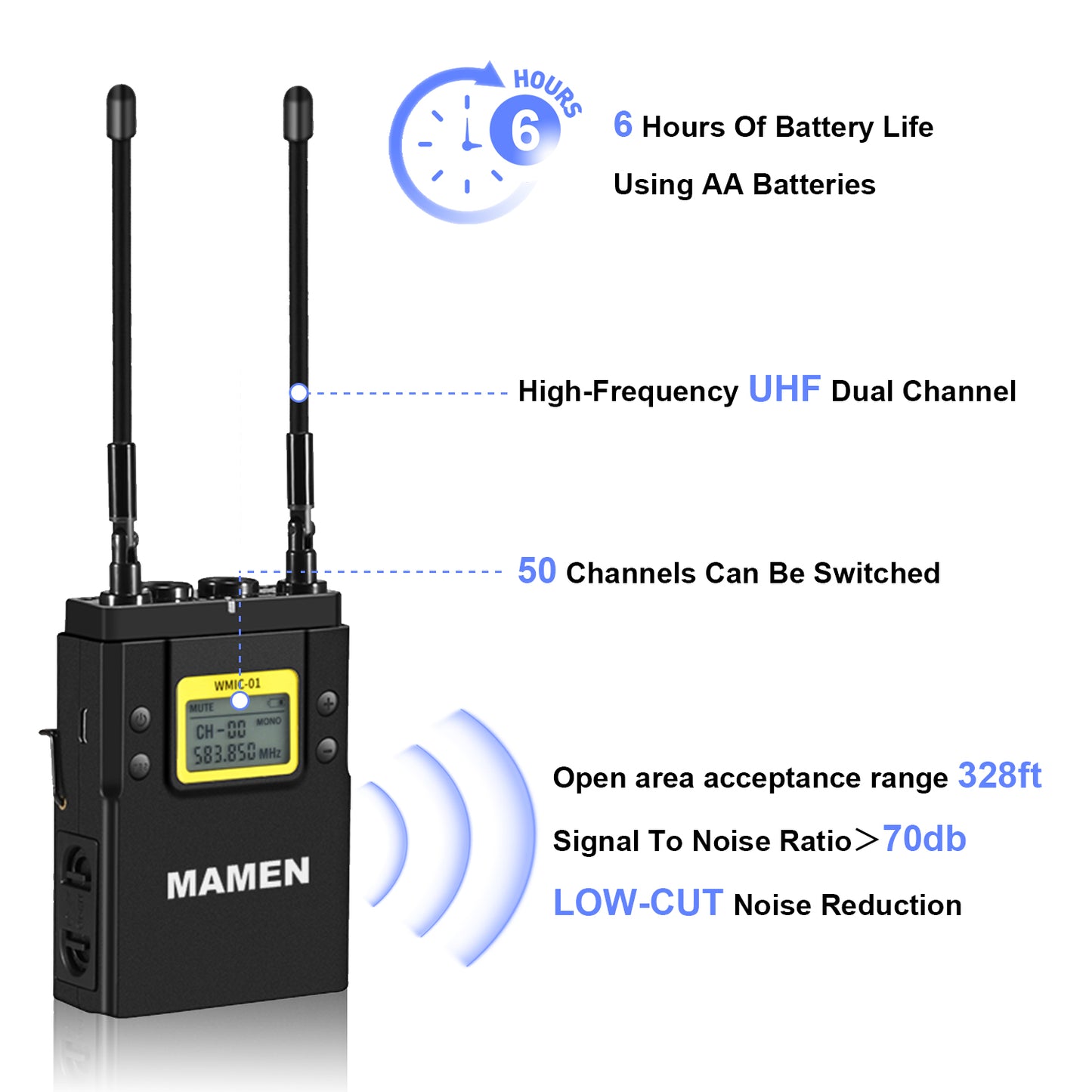 WMIC-01 Wireless Microphone